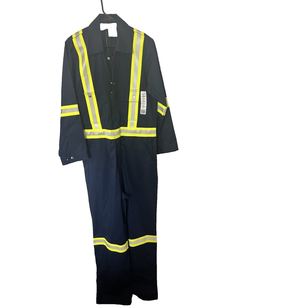 Rasco Fr Flame Resistant‎ Reflective  Coveralls 7.5 Oz Navy New Men's Sz 40 x 32